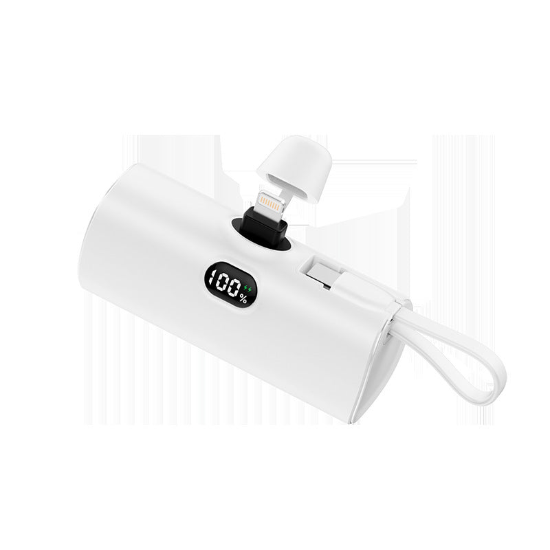 Wireless Capsule Digital Display Power Bank