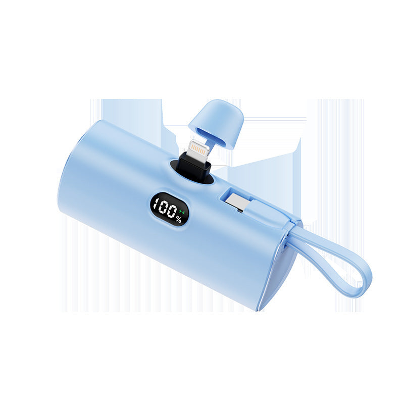 Wireless Capsule Digital Display Power Bank