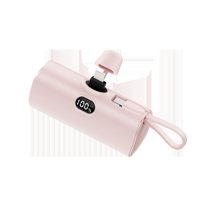 Wireless Capsule Digital Display Power Bank