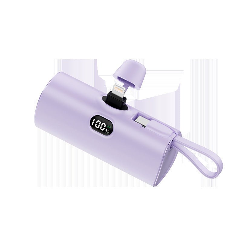 Wireless Capsule Digital Display Power Bank